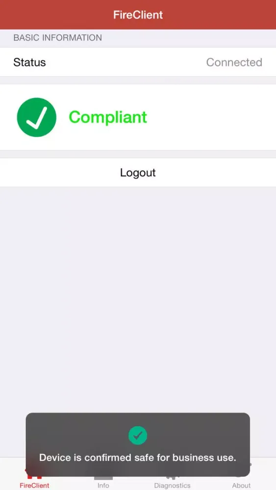 WatchGuard FireClient应用截图